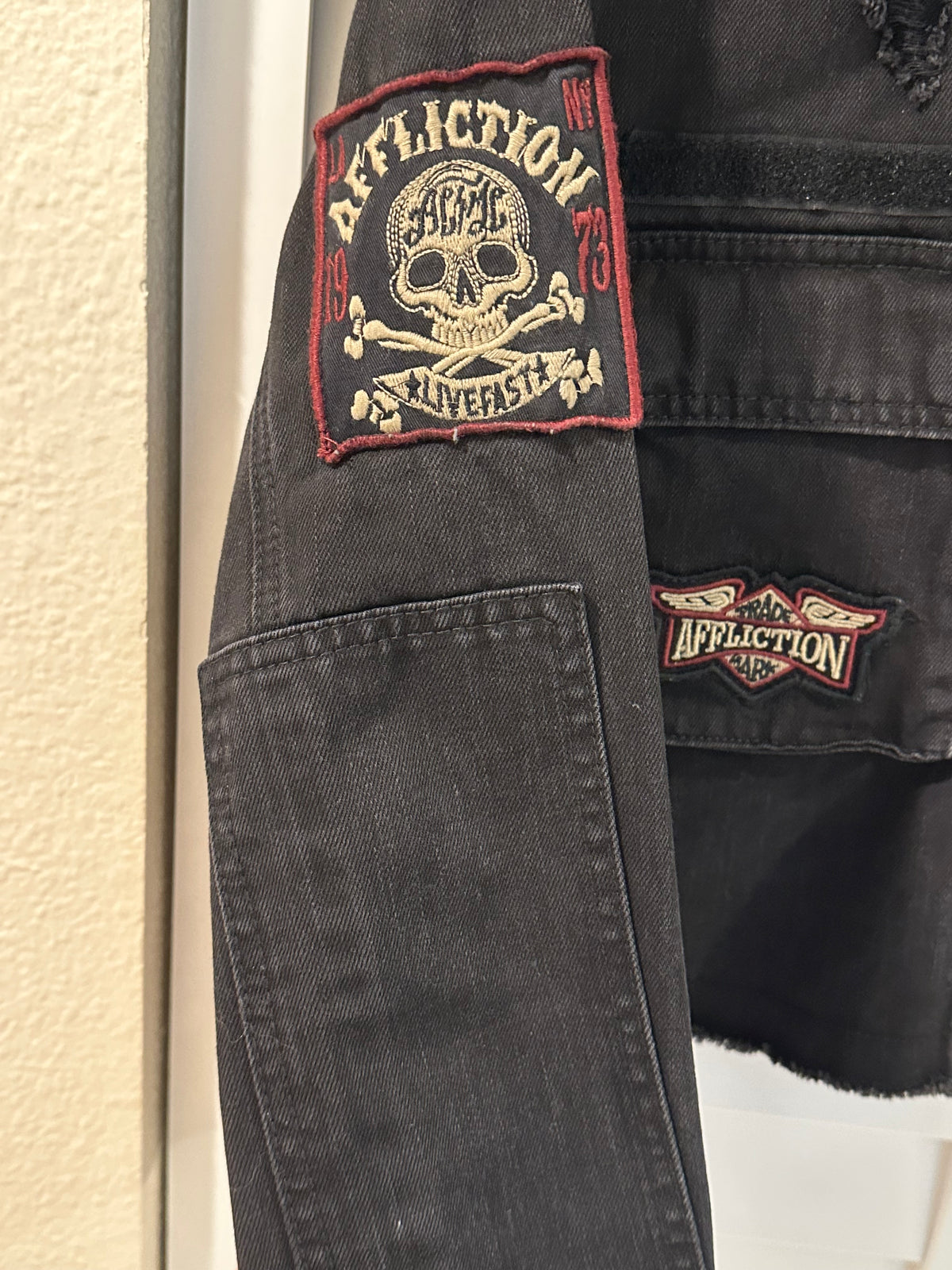 NWOT Affliction Limited Edition Jacket 
“Black Premium - Tough as Nails”